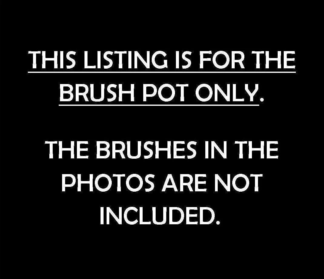 Meiji Period Fude-Tate Brush Pot
