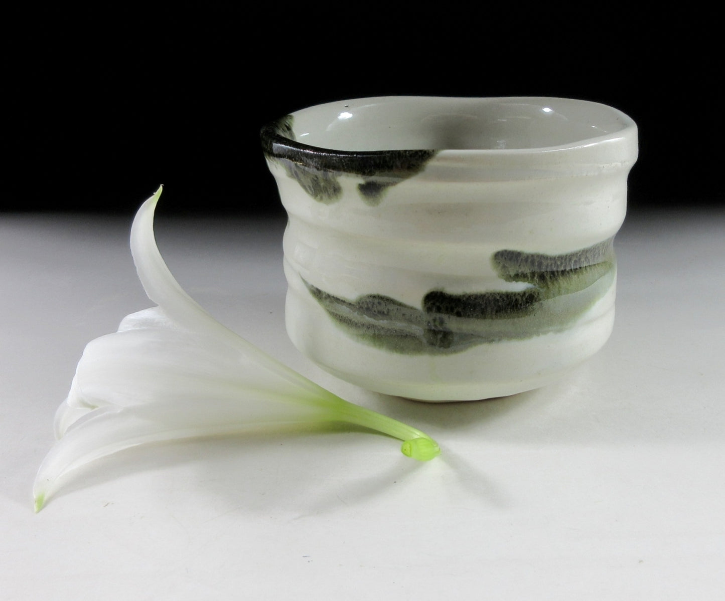 Kato Eichi White Mino Chawan #1