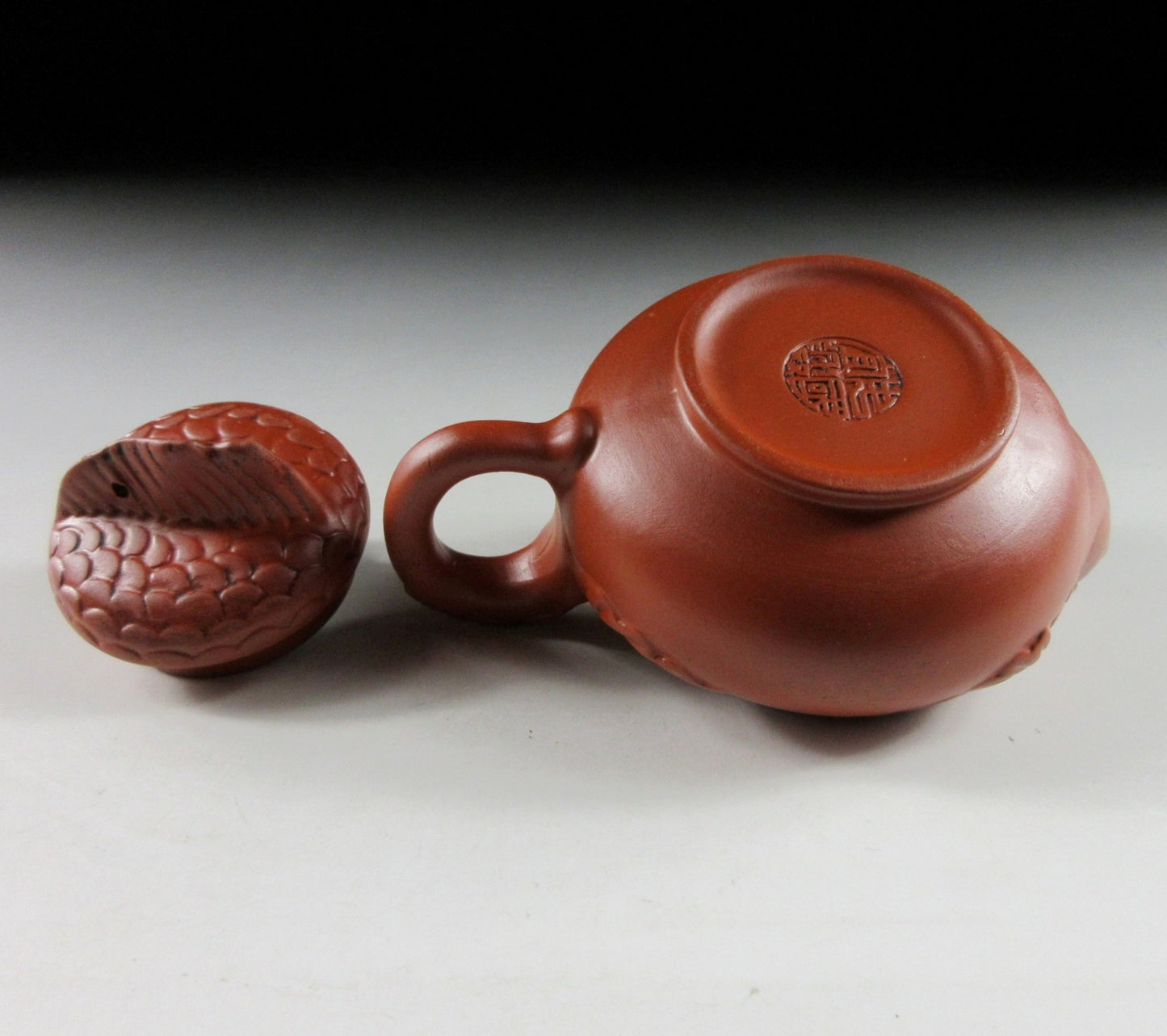 Very Small Yixing Style Fish Tea Pot