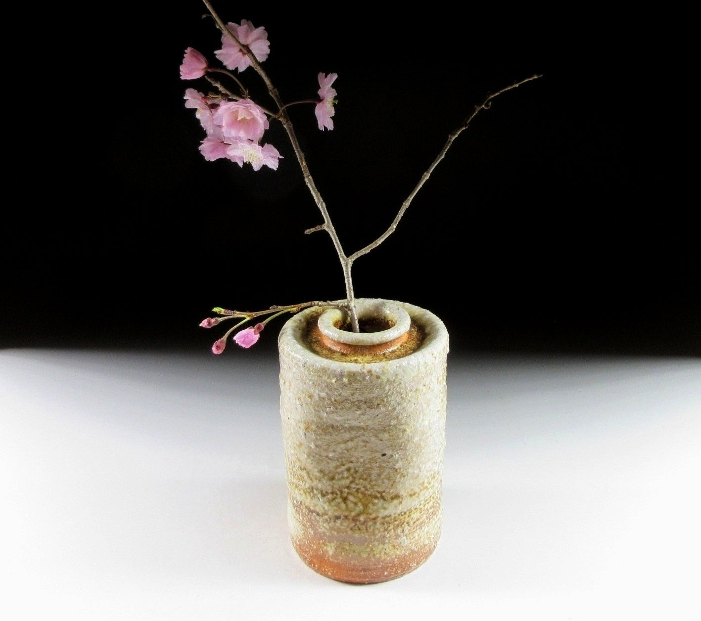 RESERVED - Small Shigaraki-ware Hanging Vase