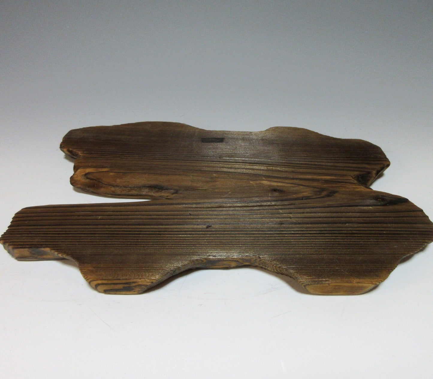 Vintage Hokkaido Bear with Wooden Board