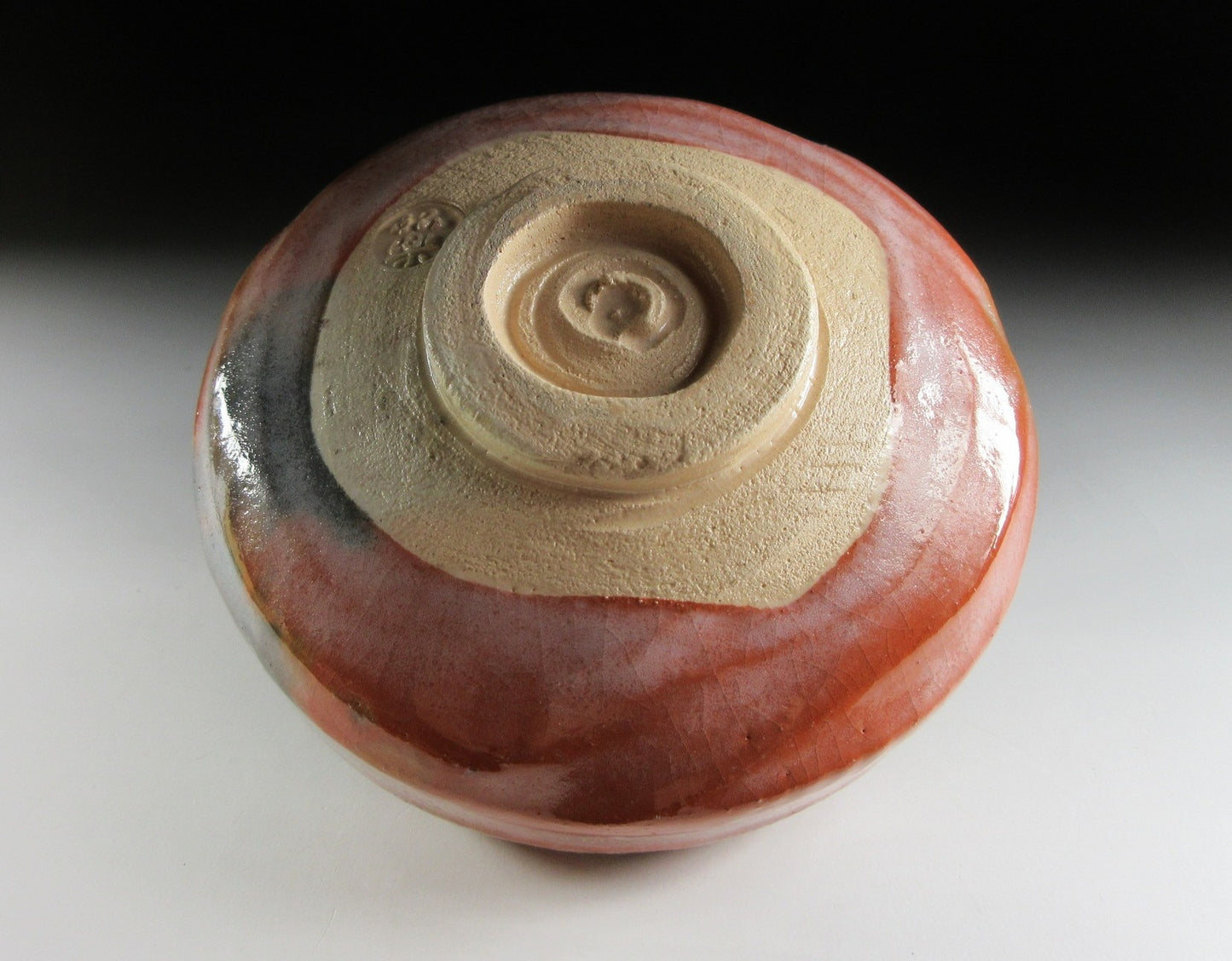 Sasaki Shoraku Aka Raku Hira Chawan