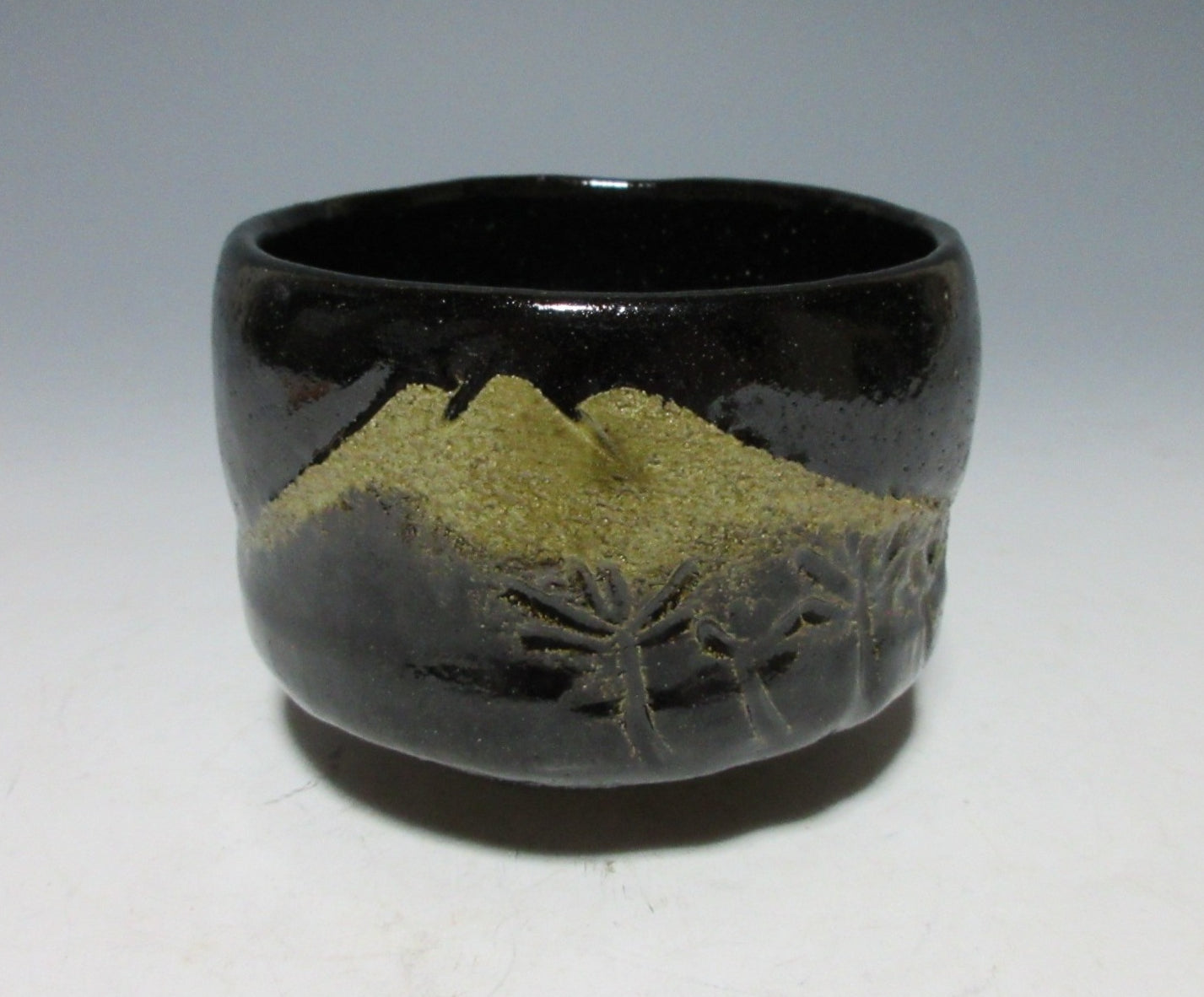 Sasaki Shoraku Mt. Fuji Match Chawan