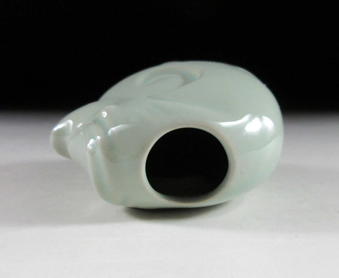 Celadon Glaze Year of the Dragon Toothpick Holder