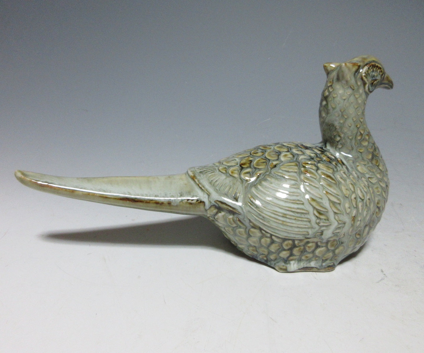 Onishi Rakusai Pheasant Okimono