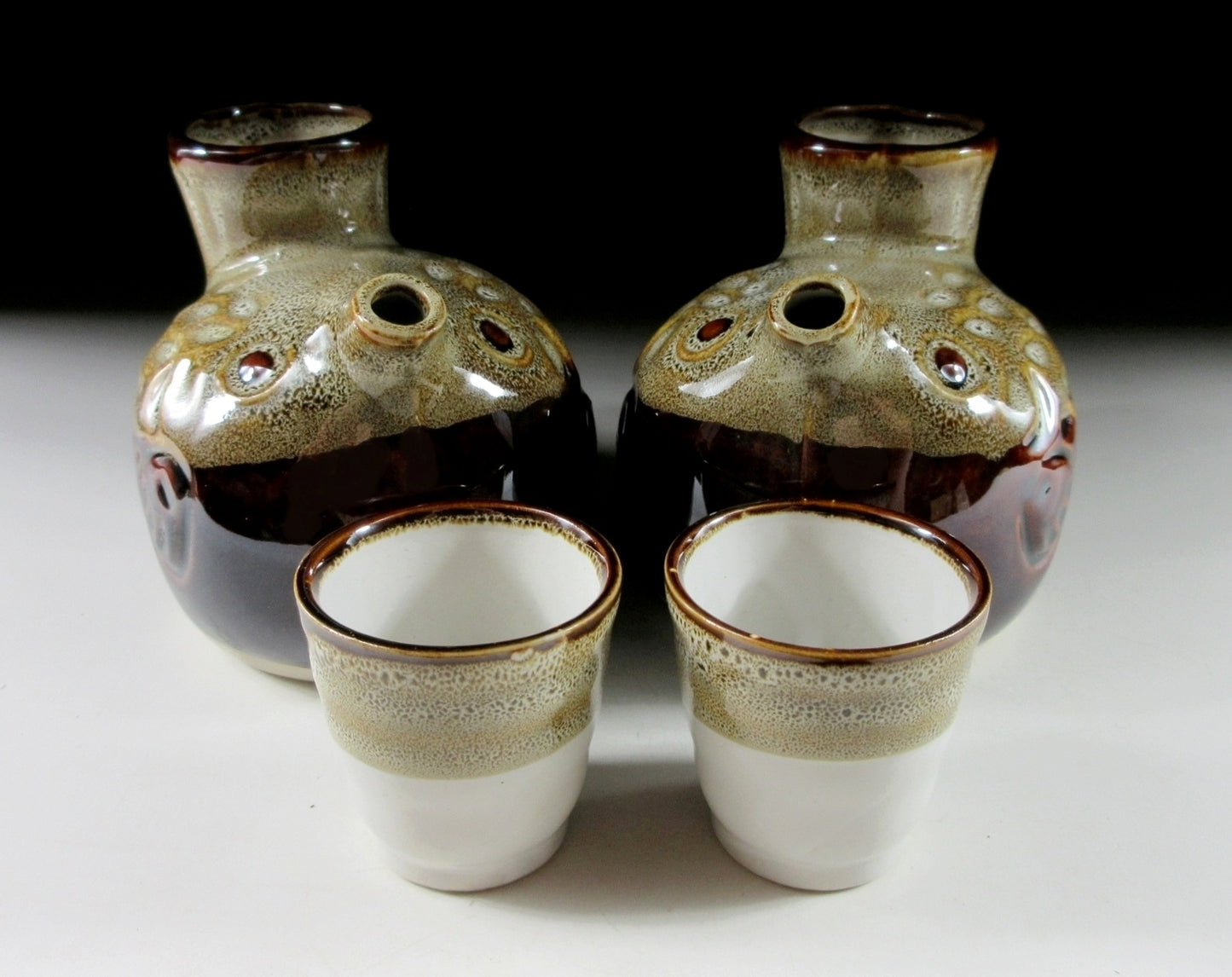 Mashiko-ware Fugu Sake Set