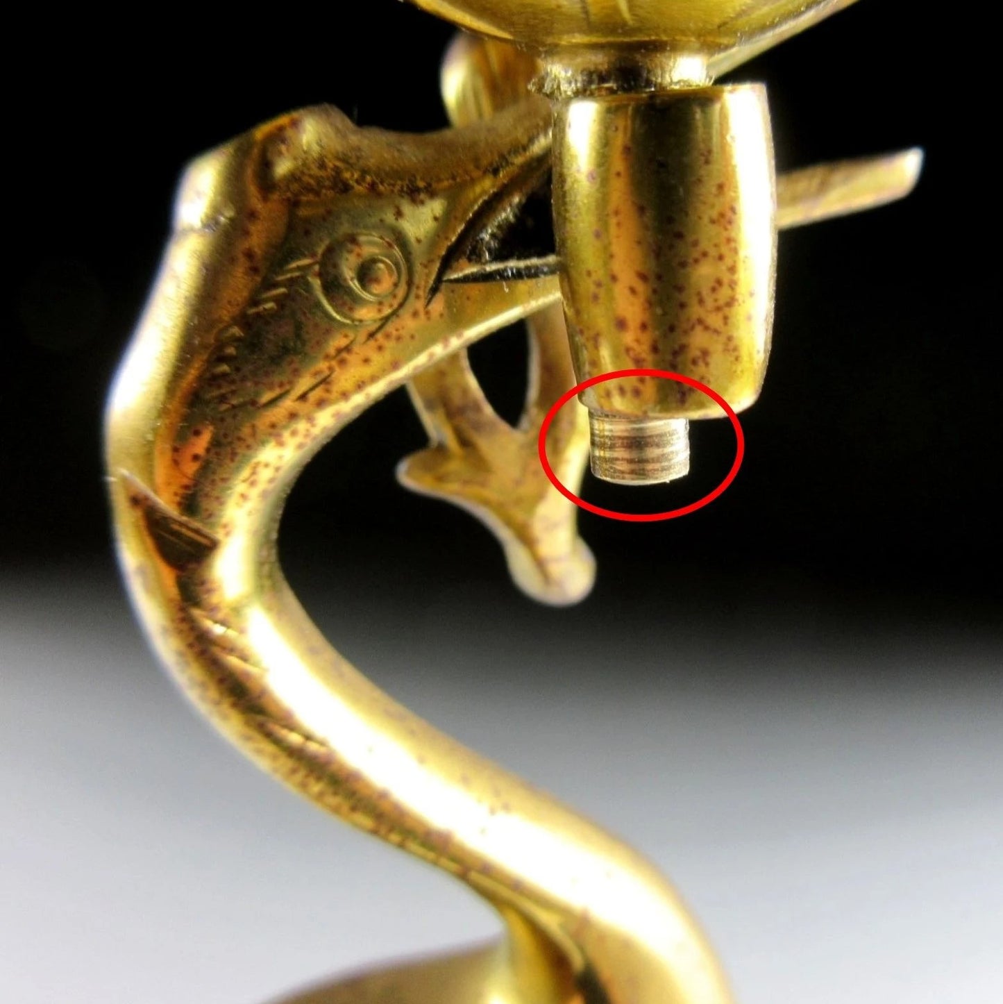 Buddhist Shokudai Candle Holder