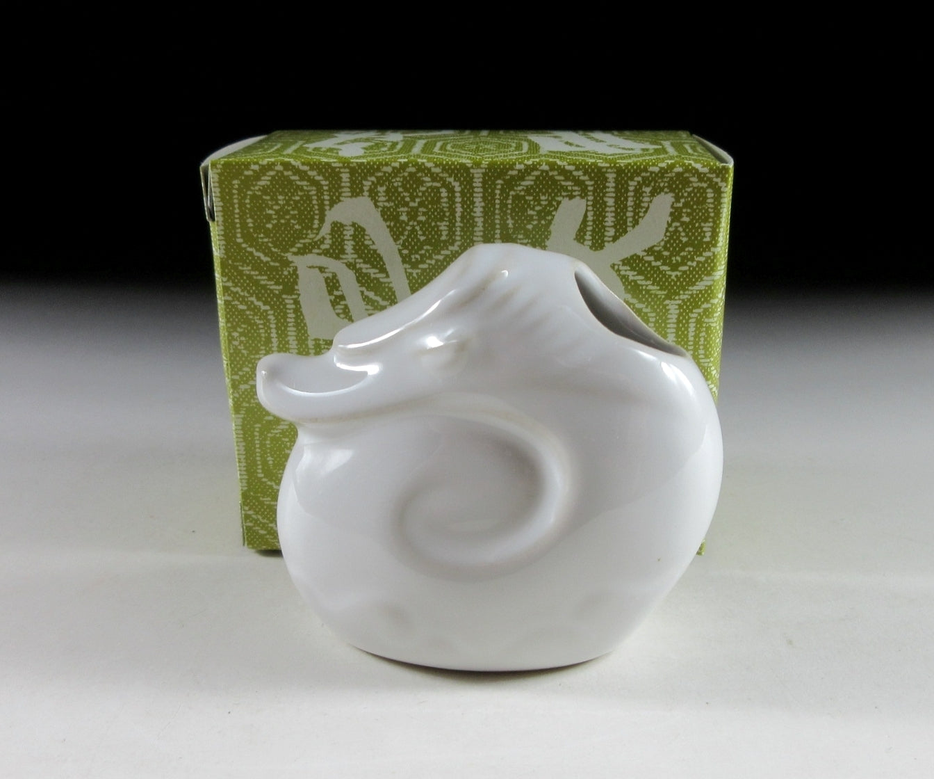 Hakuji Glaze Year of the Dragon Toothpick Holder