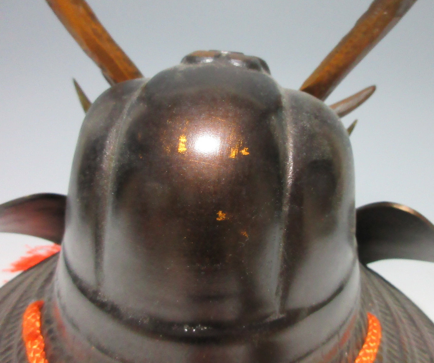 Yamanaka Shikanosuke Antler Kabuto Okimono
