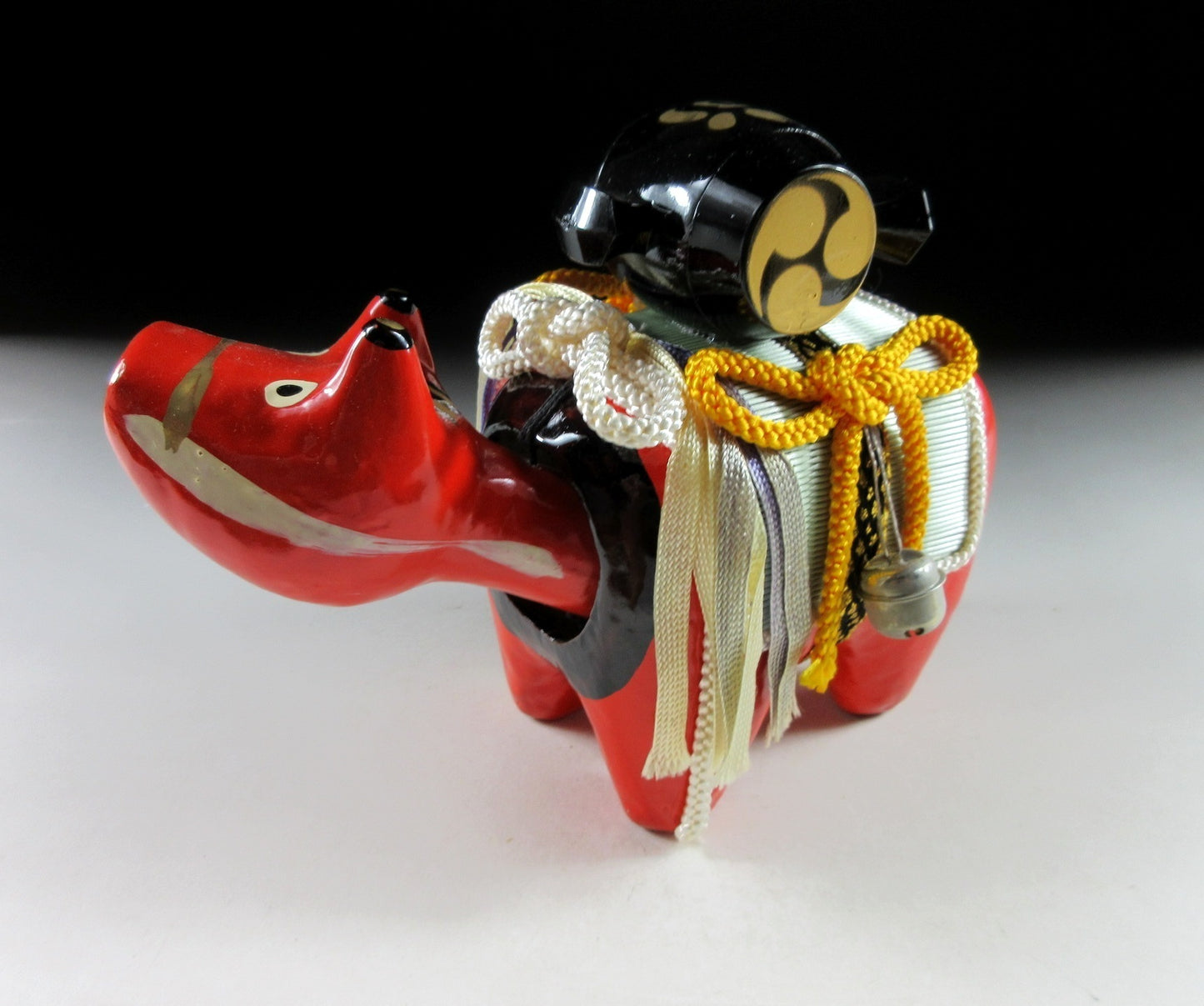 Vintage Papier-mâché Akabeko