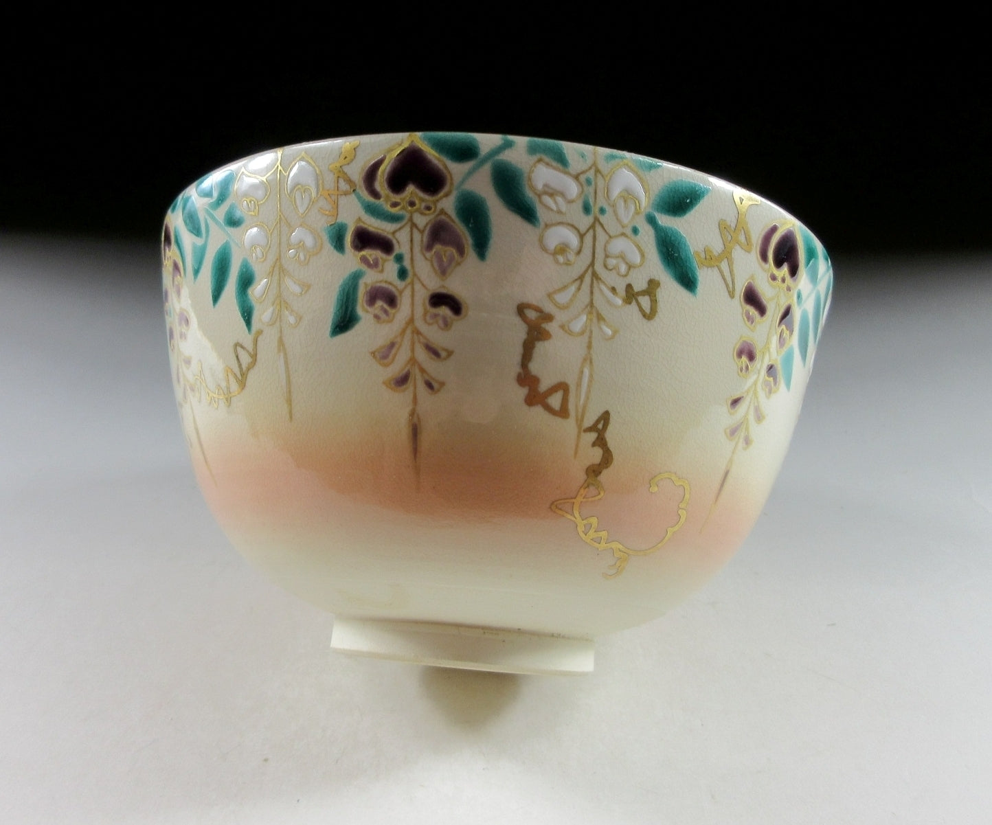 Housen Kiln Wisteria Chawan