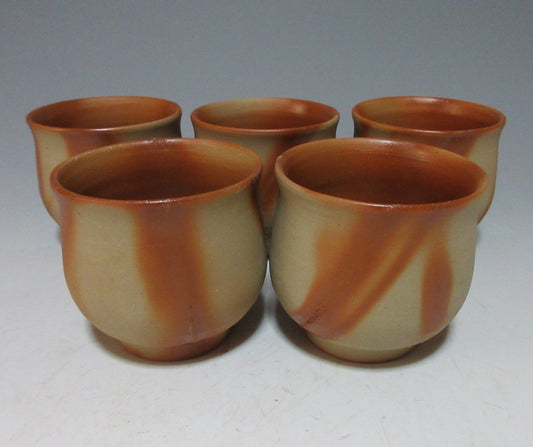 Horikawa Kyohei Bizen-ware Tea Cups