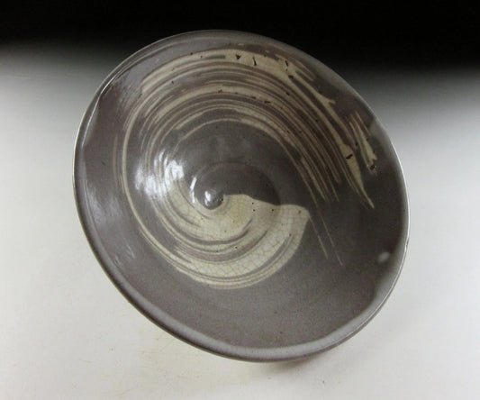 Small Onishi Rakusai Akahada-ware Hira Chawan