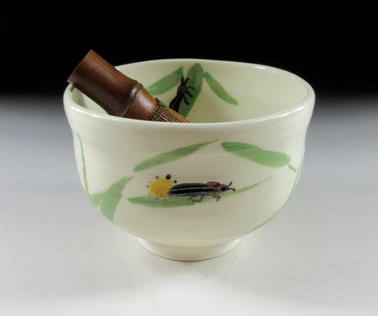 Yoshizo Asami IV Nodate Firefly Chawan #1
