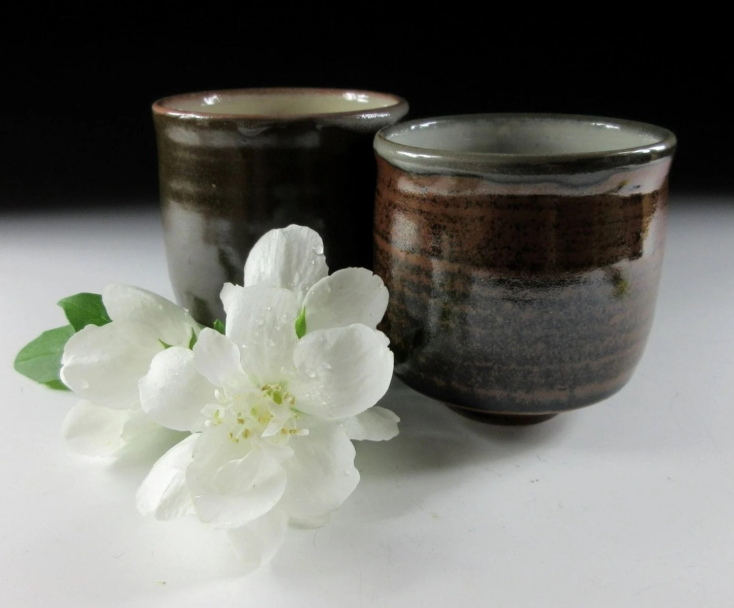 Ichino Hiroyuki Tanba-ware Yunomi Tea Cups