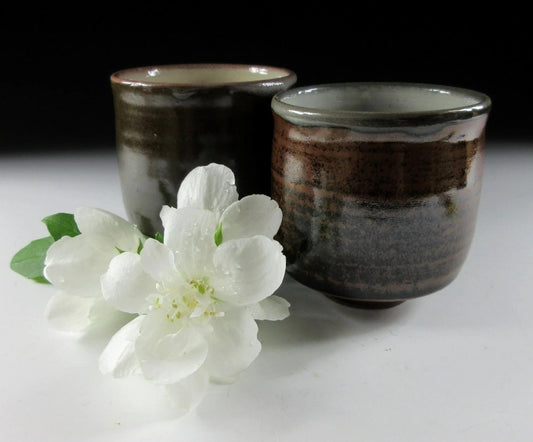 Ichino Hiroyuki Tanba-ware Yunomi Tea Cups