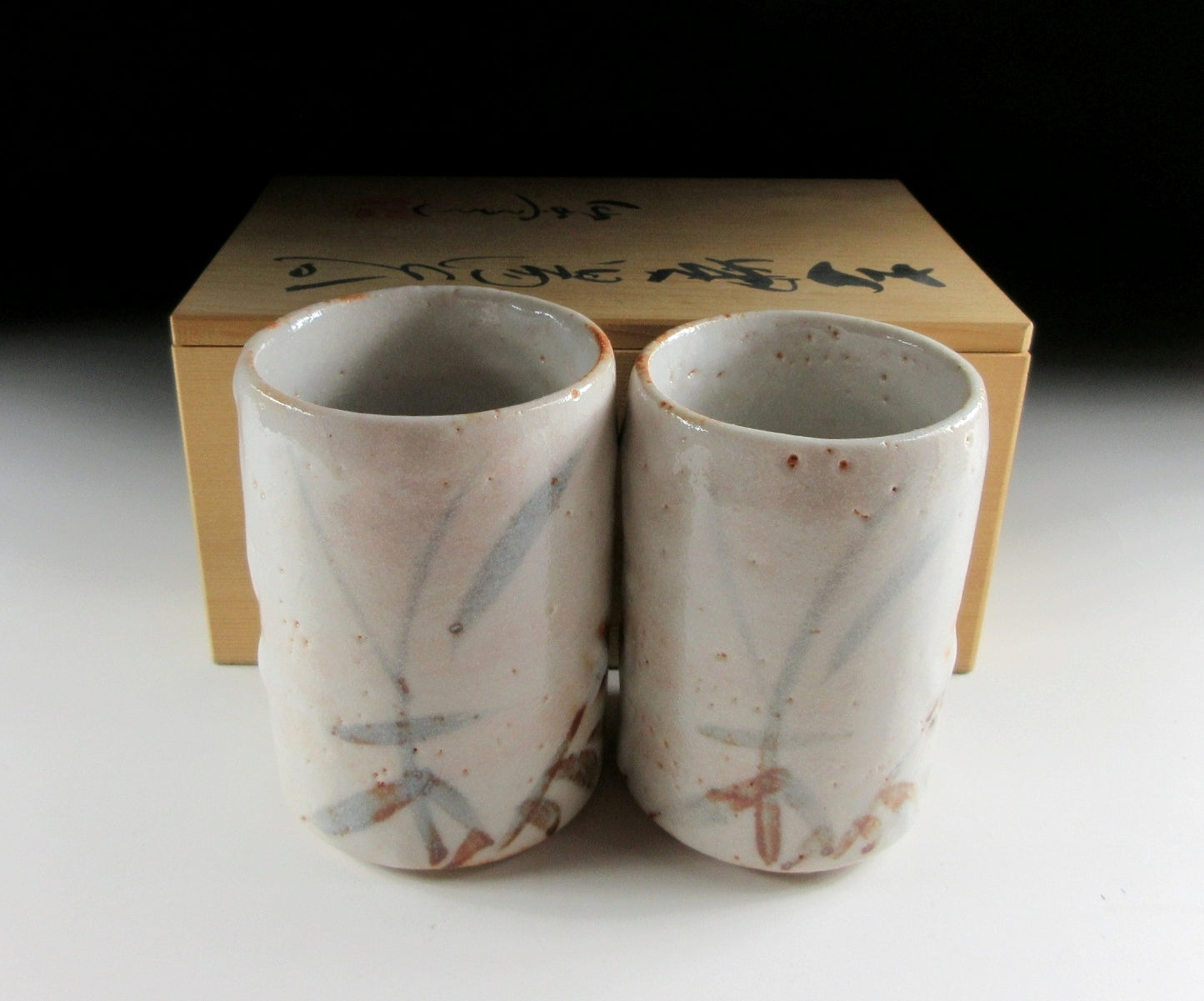 Andou Hidetake Shino-ware Yunomi