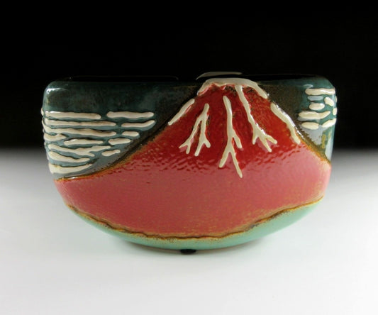 Red Fuji Mosquito Coil Holder #2