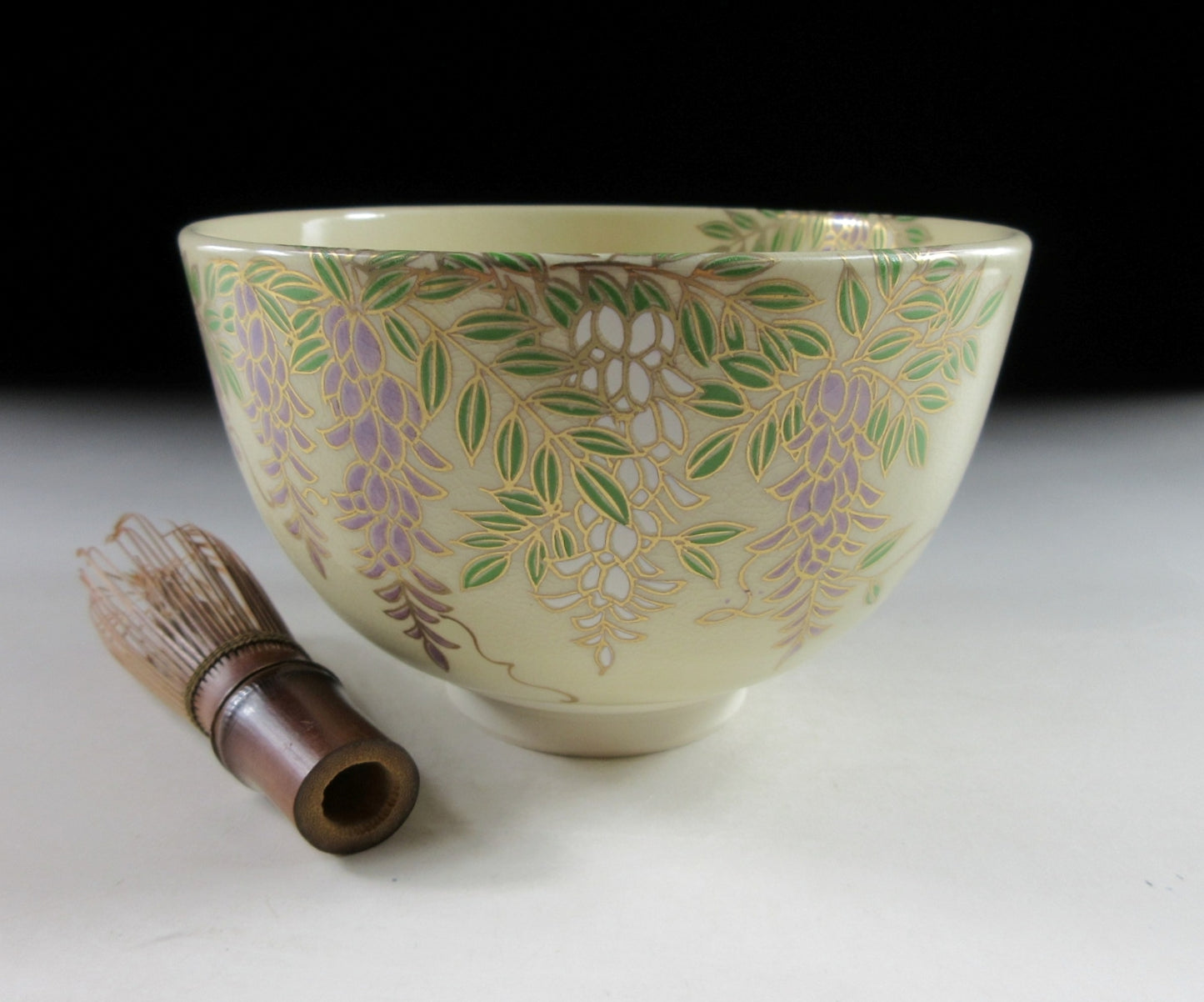 Kato Tohzan Wisteria Chawan