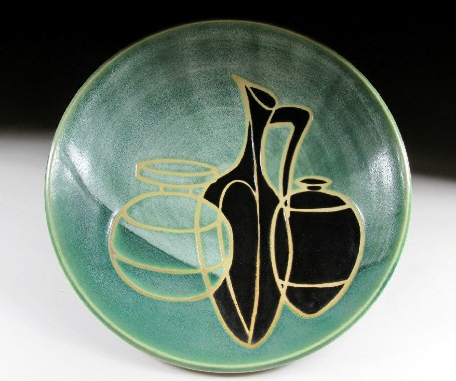 Ichikawa Kozo Kyo-ware Hanging Plate