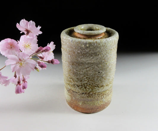 RESERVED - Small Shigaraki-ware Hanging Vase