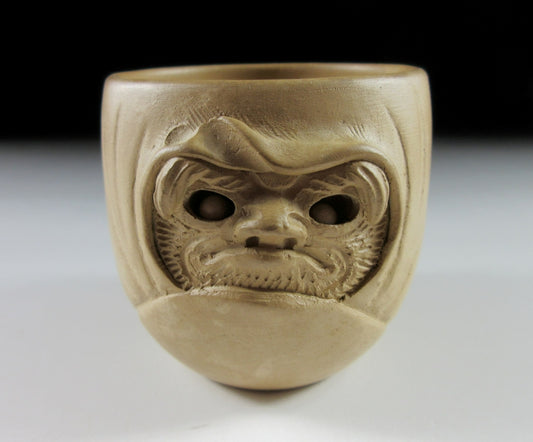Miura Ginichiro Akita-ware Daruma Yunomi