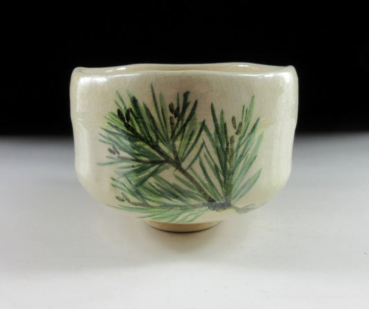 Yoshimura Rakunyu III Matsu Pine Chawan