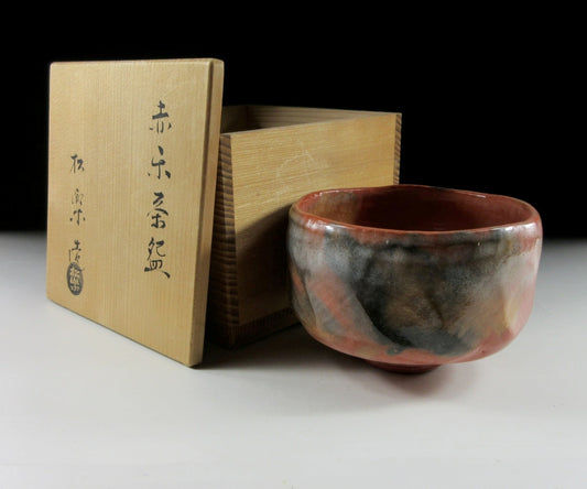 Sasaki Shoraku III Aka Raku Chawan