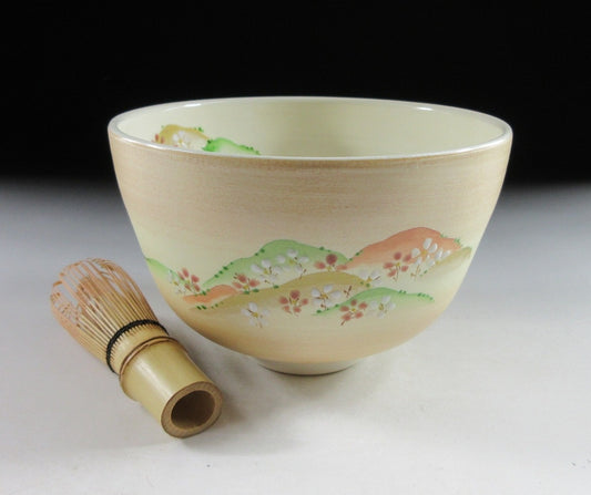 Kato Tohzan Ume Blossom Chawan