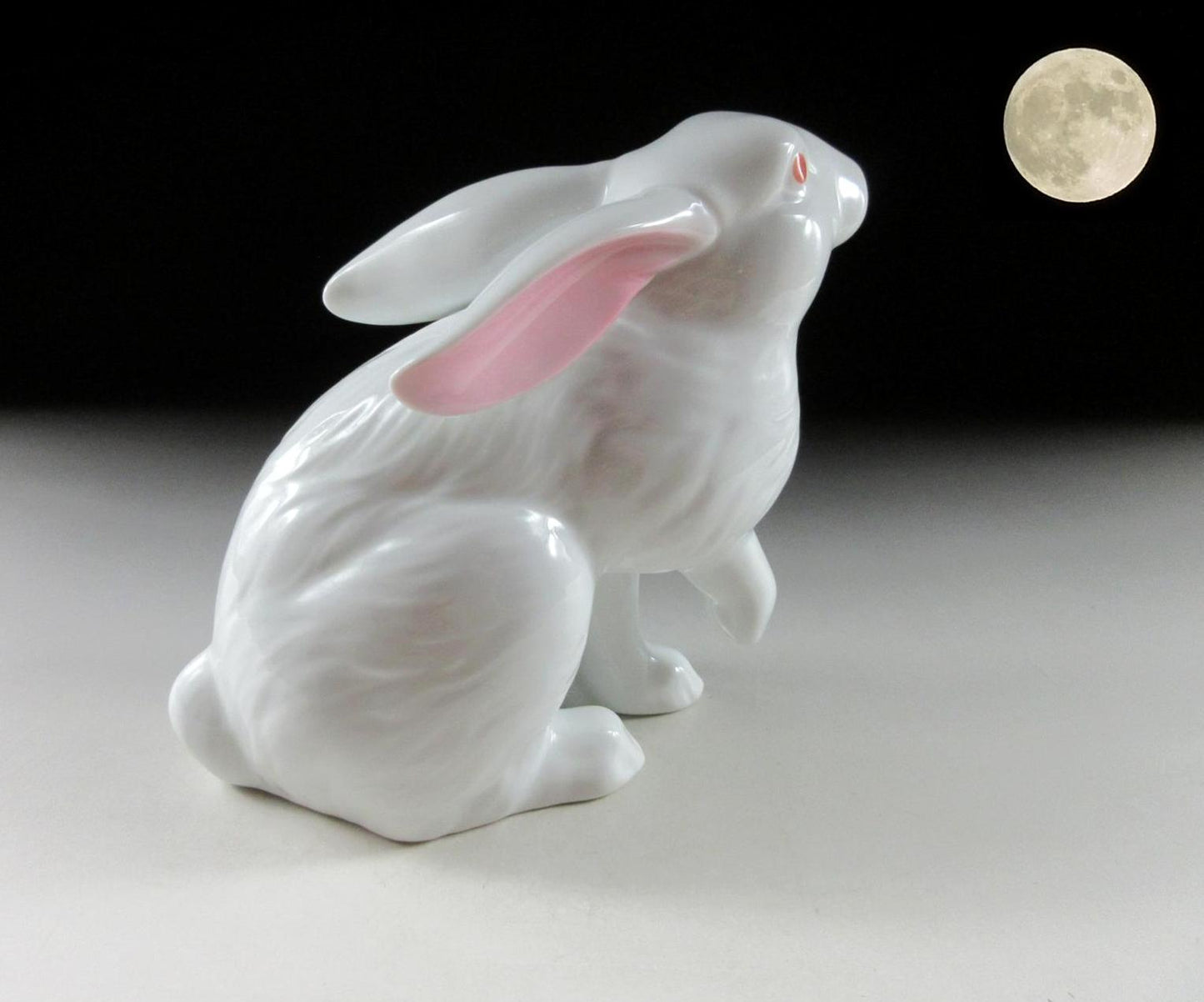 Noguchi Shozan Arita-ware Rabbit Okimono
