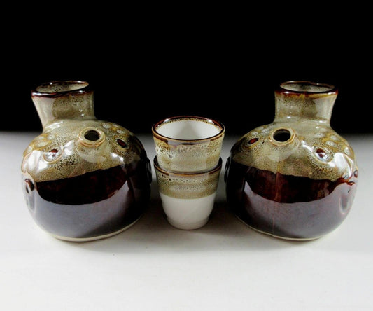 Mashiko-ware Fugu Sake Set
