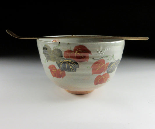 Nakamura Yohei Autumn Ivy Chawan