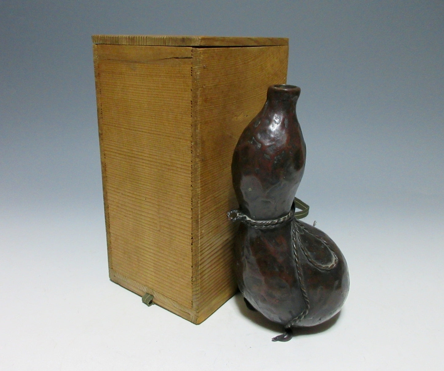 1800s Honma Takusai Bronze Gourd