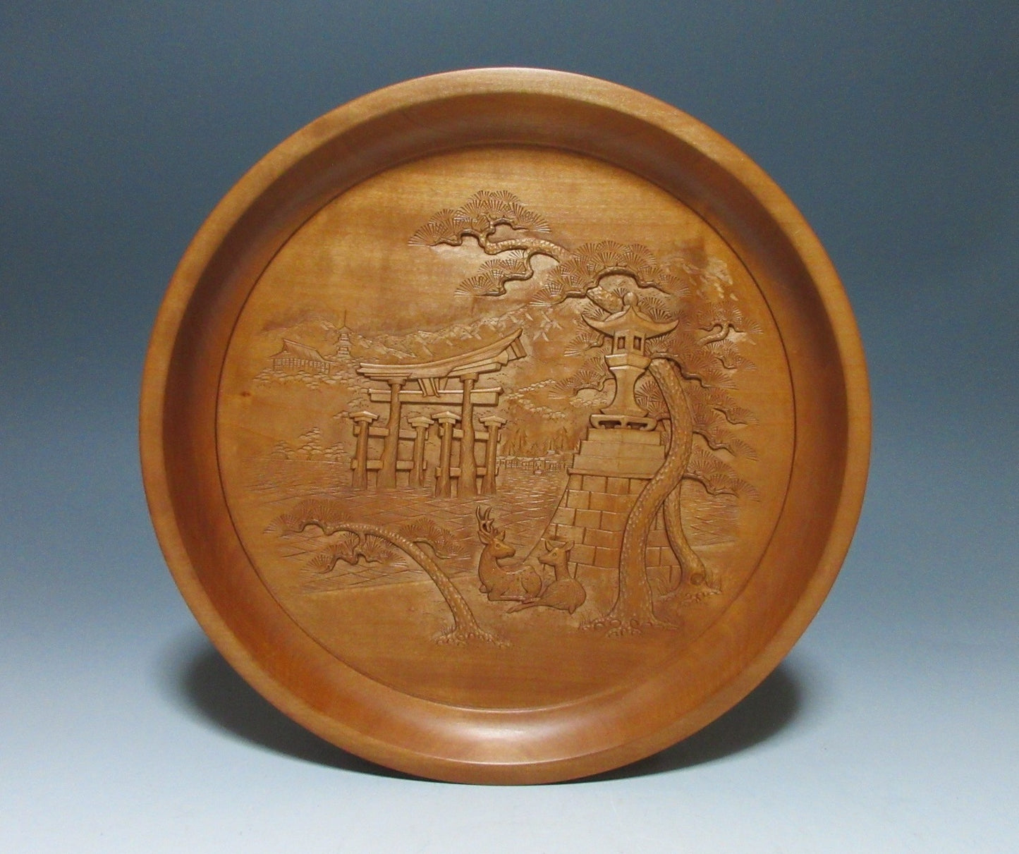 Large Hirokawa Issen Miyajima-bori Tray