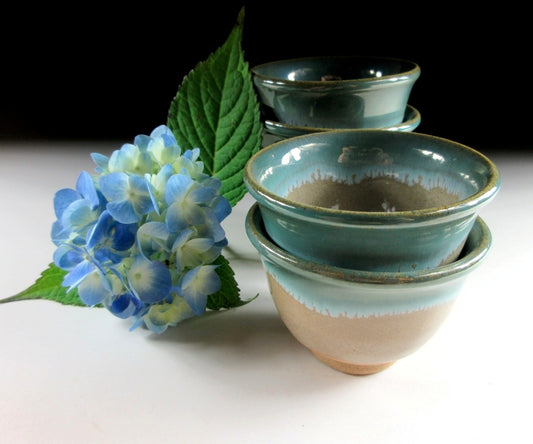 Hiari Gama Agano-ware Tea Cups