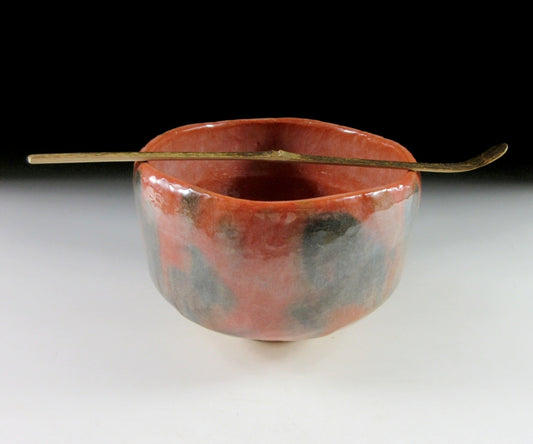 Waraku Kawasaki VII Aka Raku Chawan