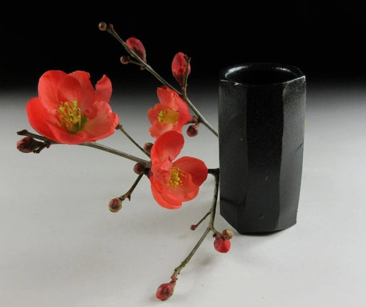 Sakakibara Keishi Black Bizen Guinomi