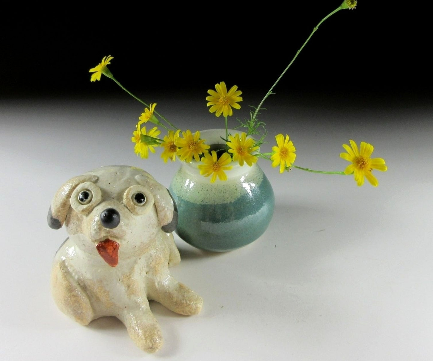 SMALL Kasama-ware Dog Ornament