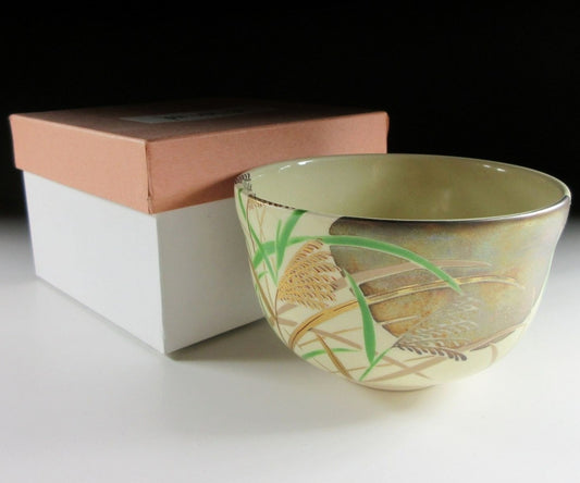 Miyaji Eika Musashino Plain Chawan