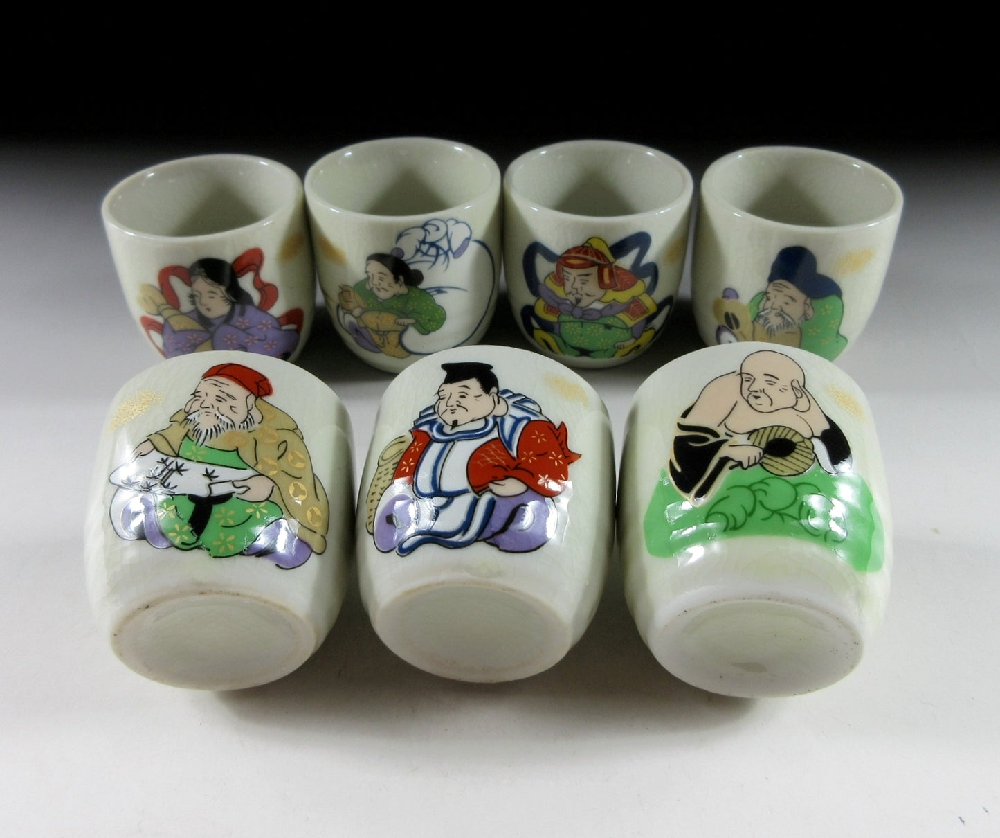 Shichifukujin Sake Cups