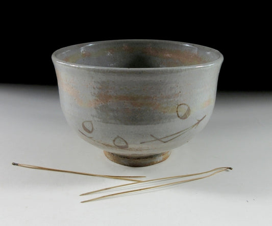 Aoi Gama Kishu-ware Chawan