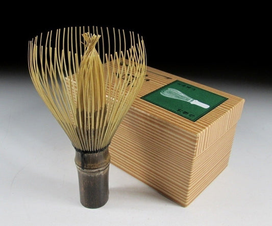 Takayama Black Bamboo Chasen for Thin or Thick Tea