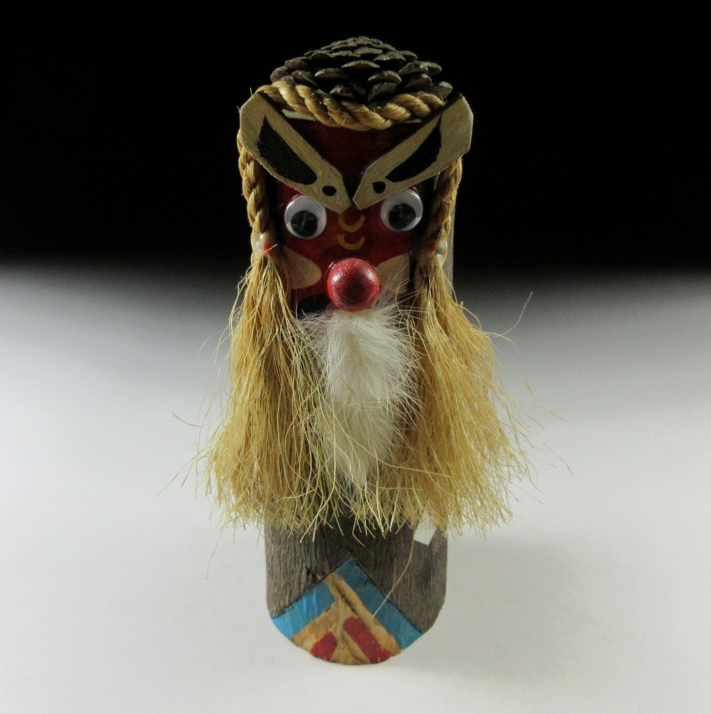 Wooden Tengu Ornament