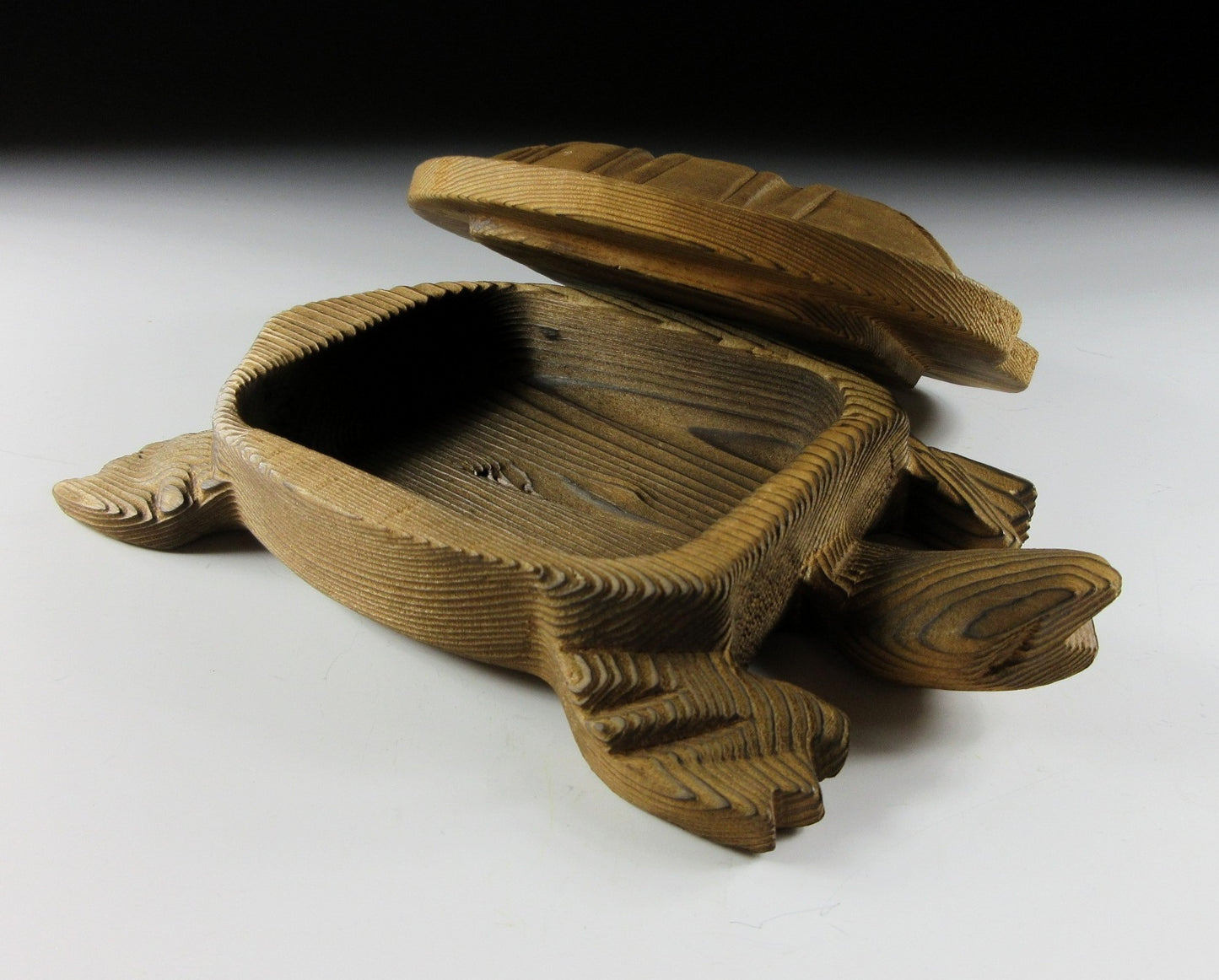Hand Carved Nezuko Turtle Box #2