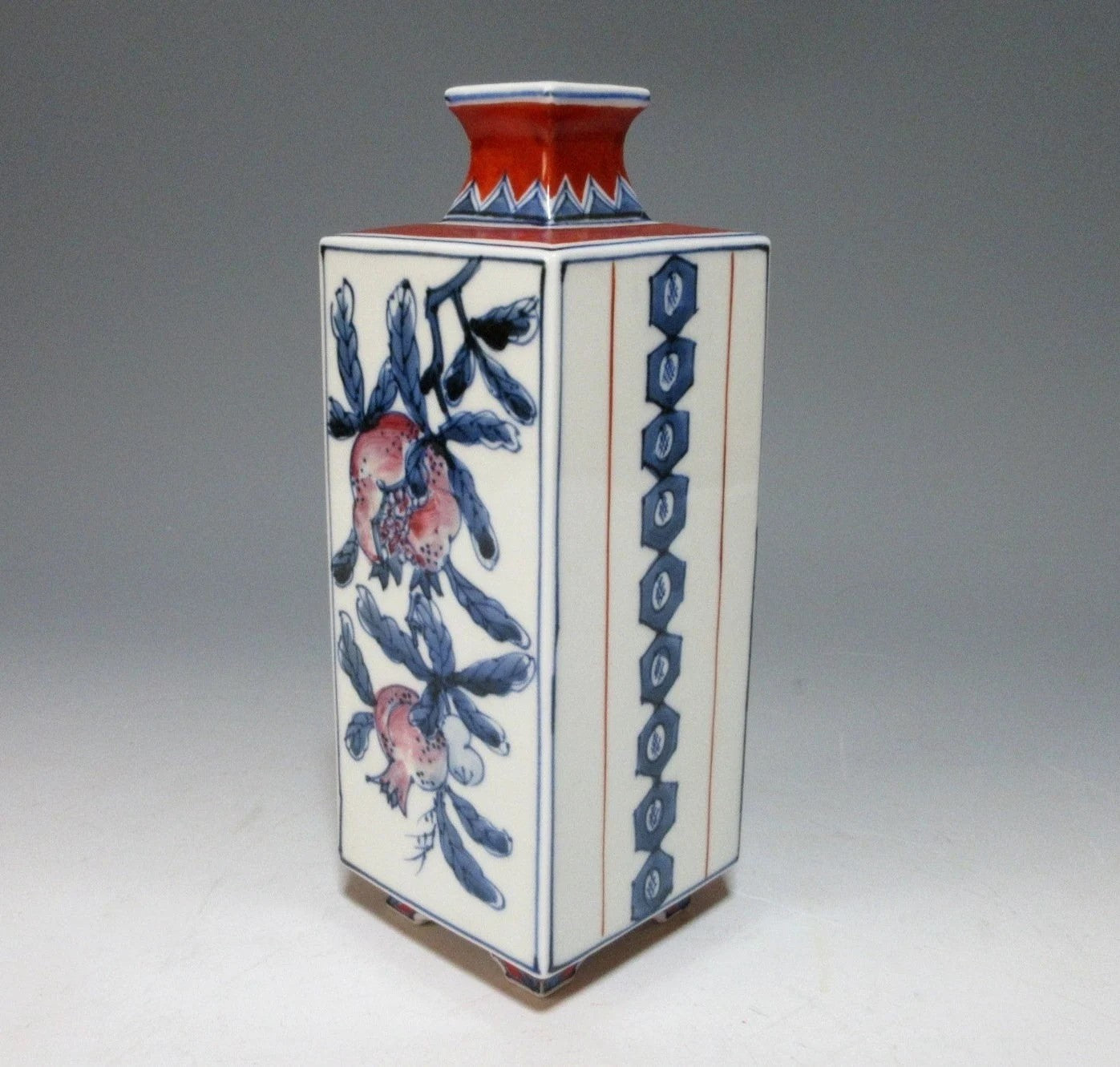 Okamoto Tameji Pomegranate Bottle Vase