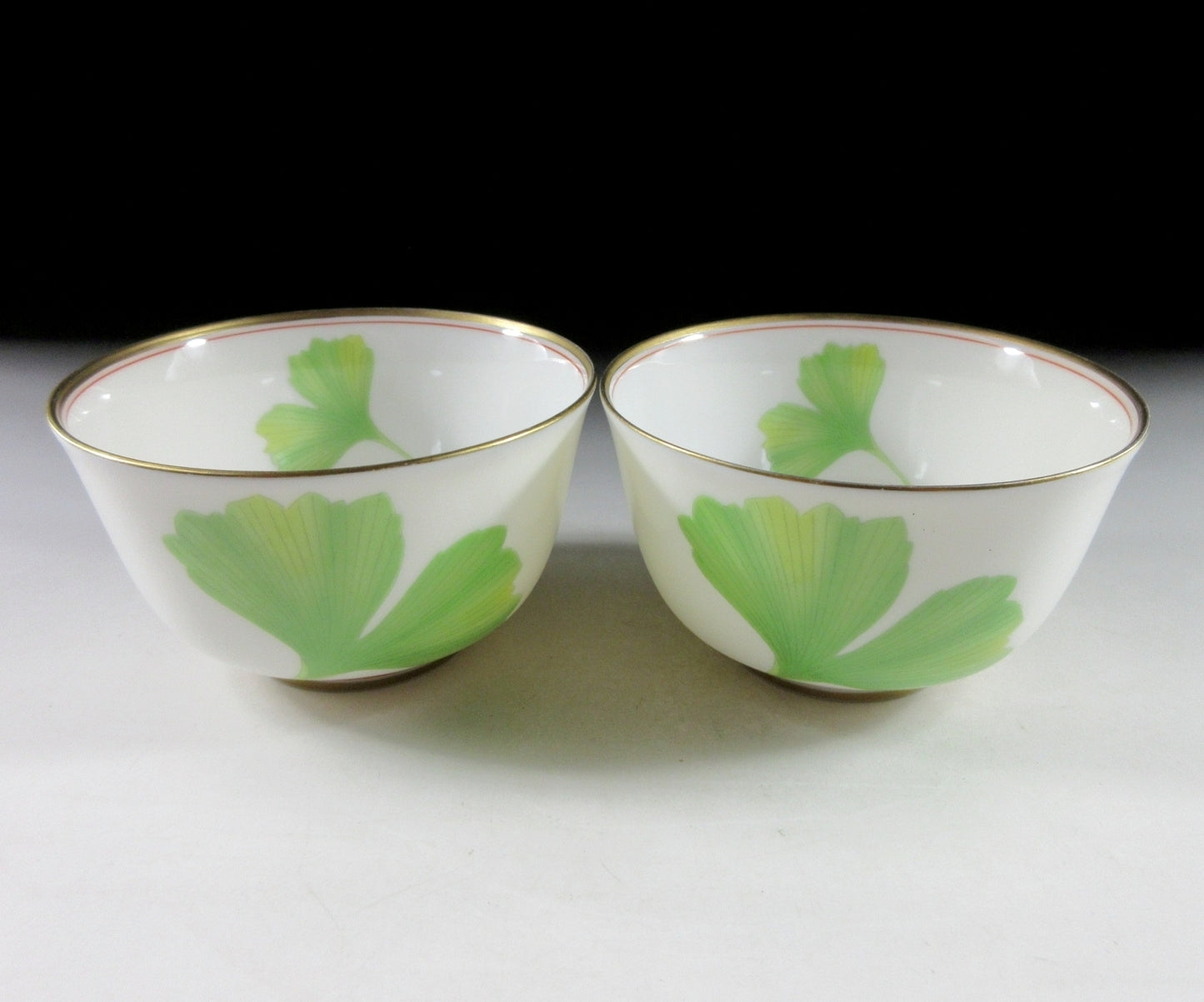 Pair of Koransha Ginkgo Sencha Cups