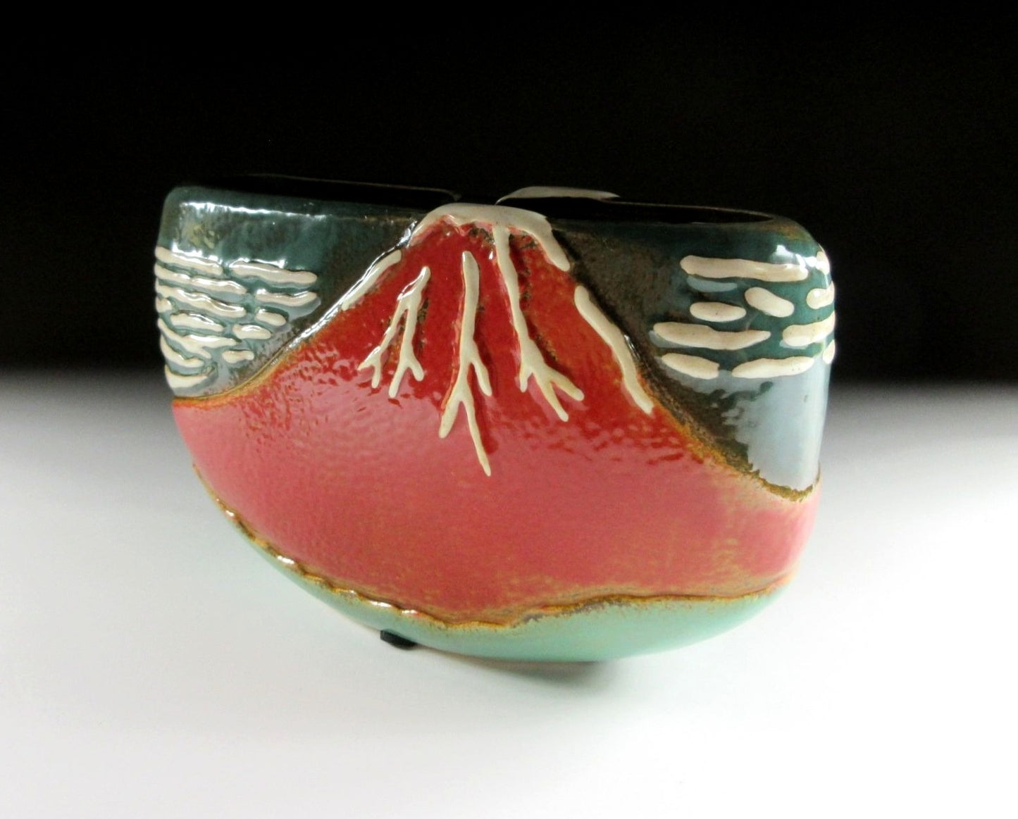 Red Fuji Mosquito Coil Holder #2