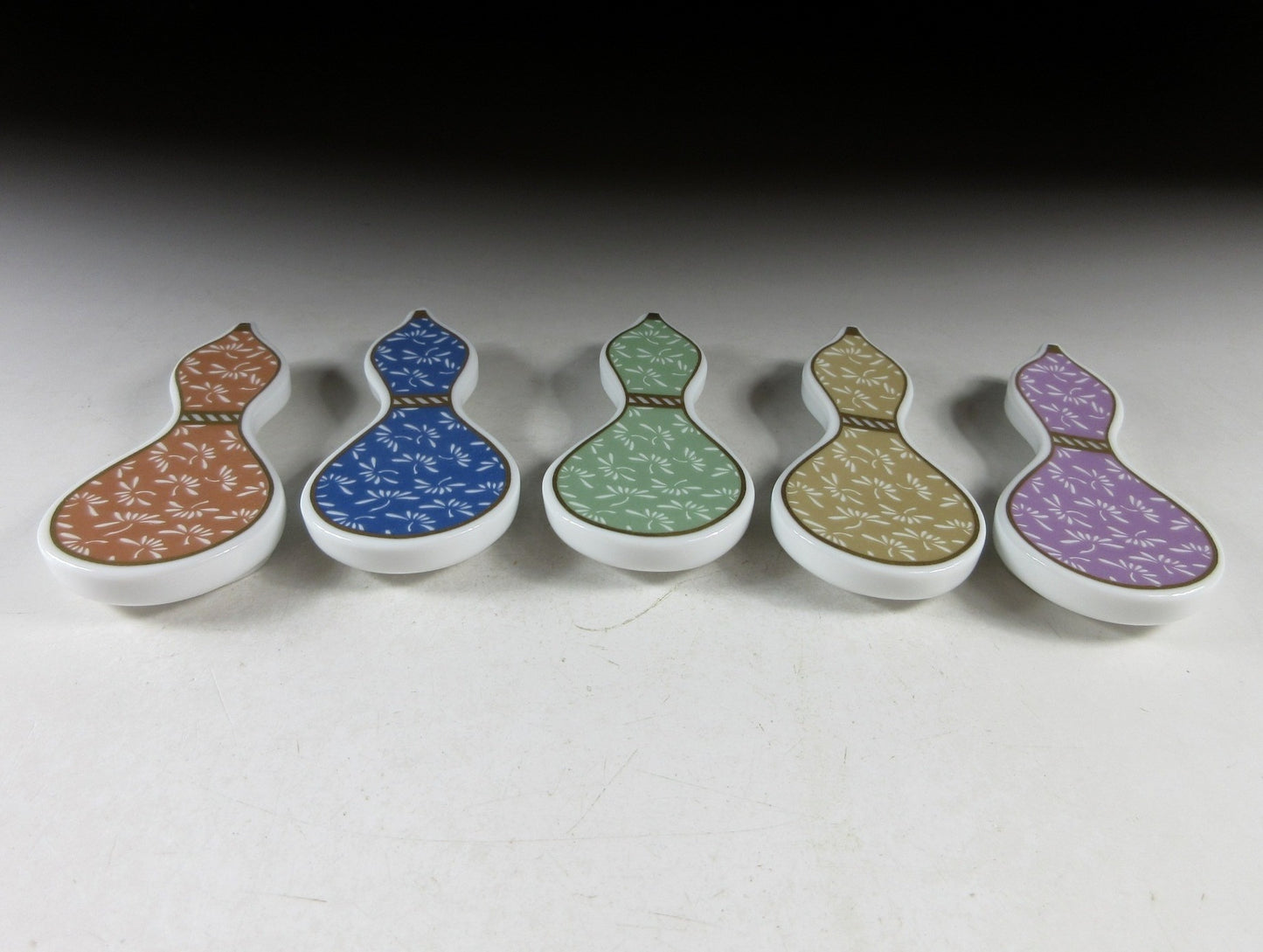 Set of Five Noritake Chopstick Rests