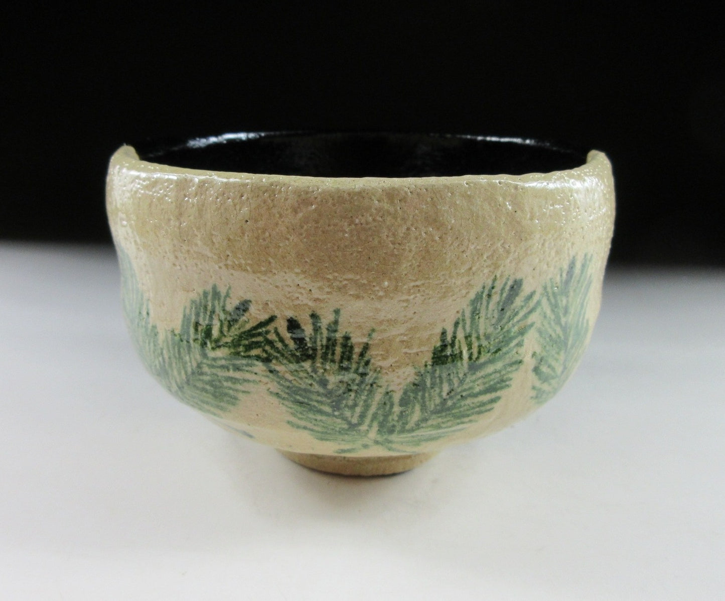 Sasaki Shoraku Matsu Pine Raku Chawan