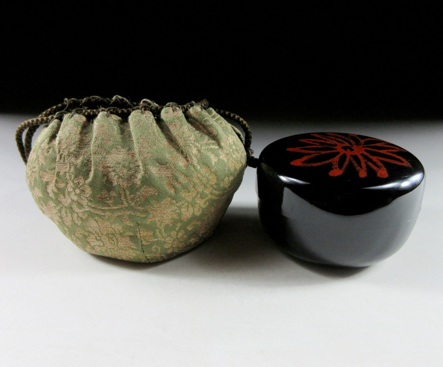 Late 1800s 'Yamaguchi Hozen' Natsume Inscribed by Ennosai Tetchu Soshitsu